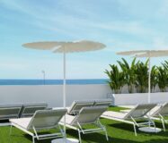 Новостройка в Гуардамар дель Сегура, 100 м до пляжа, терраса