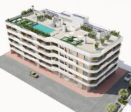 Новостройка в Гуардамар дель Сегура, 100 м до пляжа, терраса