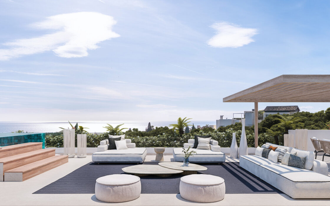 Вилла с террасой в районе Camoján Марбельи, 410 кв.м.