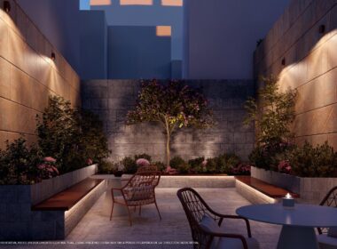 Новые апартаменты с террасой в центре Вильяхойосы 150 м до моря