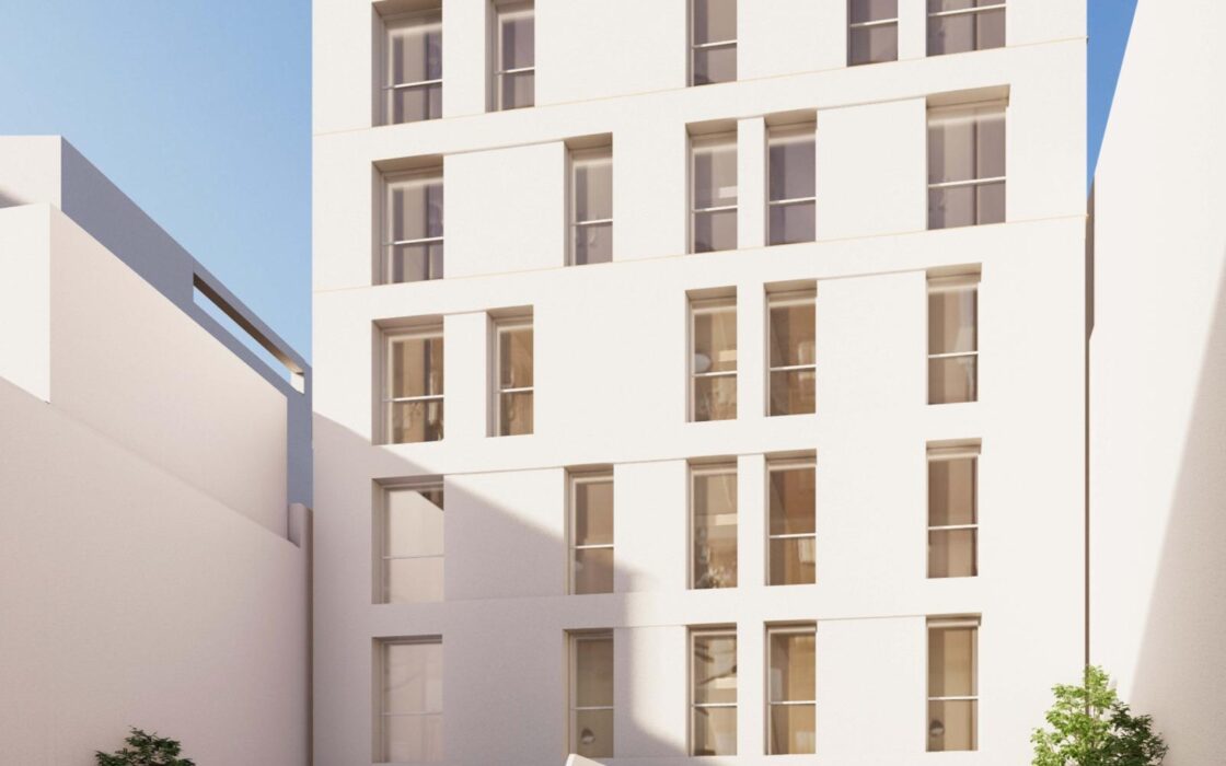 Нові апартаменти з терасою в центрі Вильяхойоси 150 м до моря