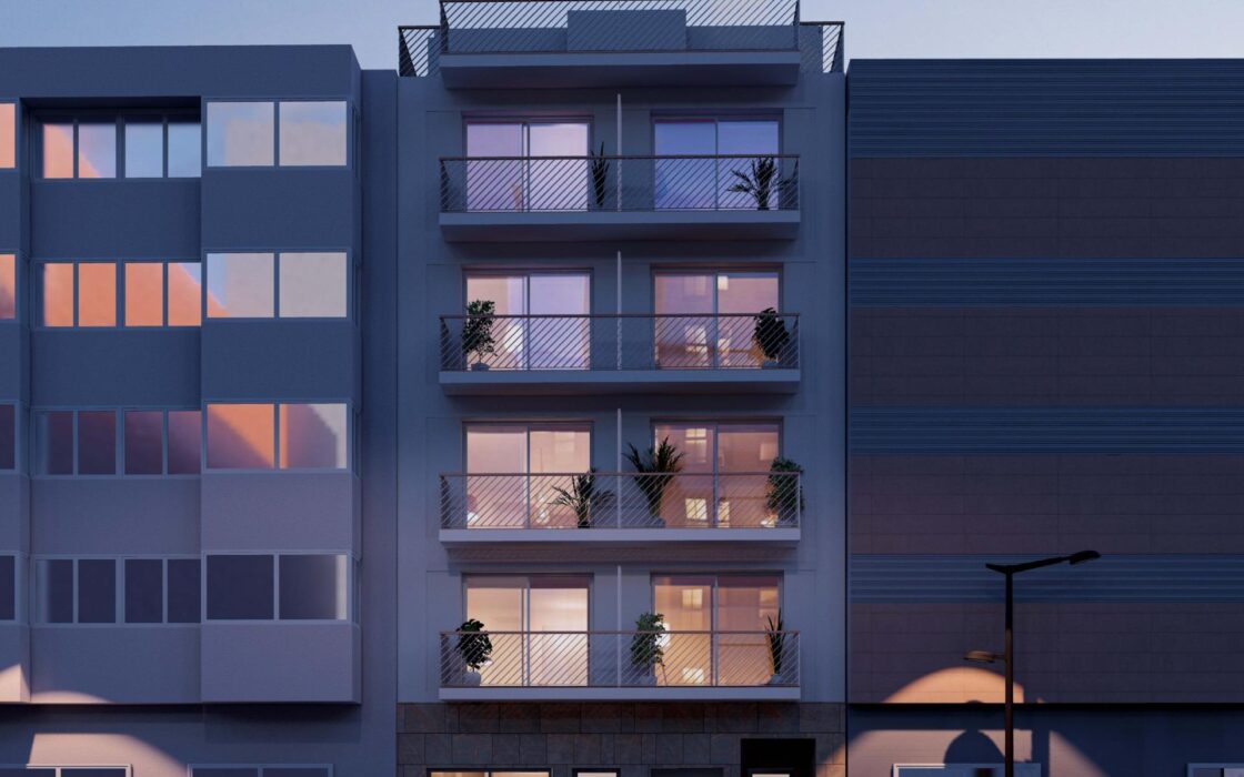 Нові апартаменти у Вильяхойосі біля моря з терасою 78 кв.м