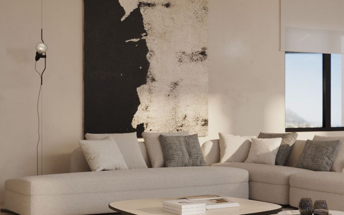 Эксклюзивные виллы в Эстепоне с террасой 199 кв.м