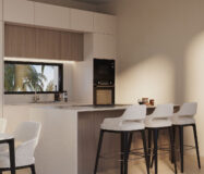 Эксклюзивные виллы в Эстепоне с террасой 199 кв.м