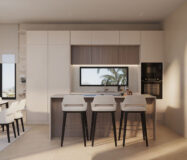 Эксклюзивные виллы в Эстепоне с террасой 199 кв.м