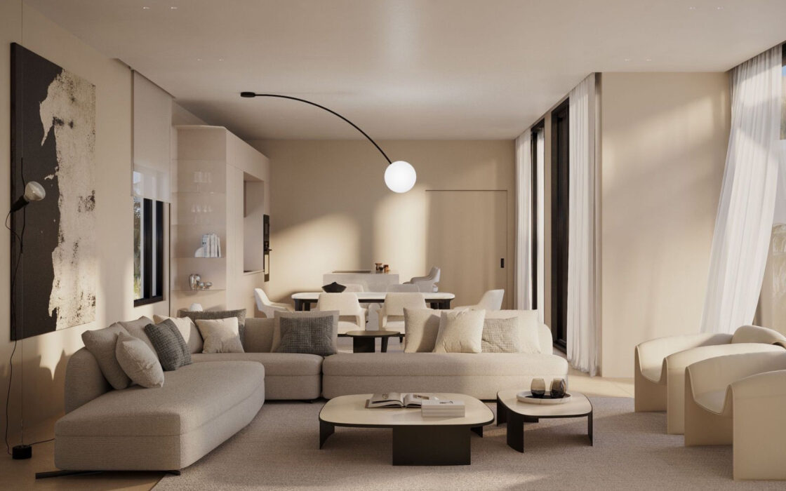 Эксклюзивные виллы в Эстепоне с террасой 199 кв.м