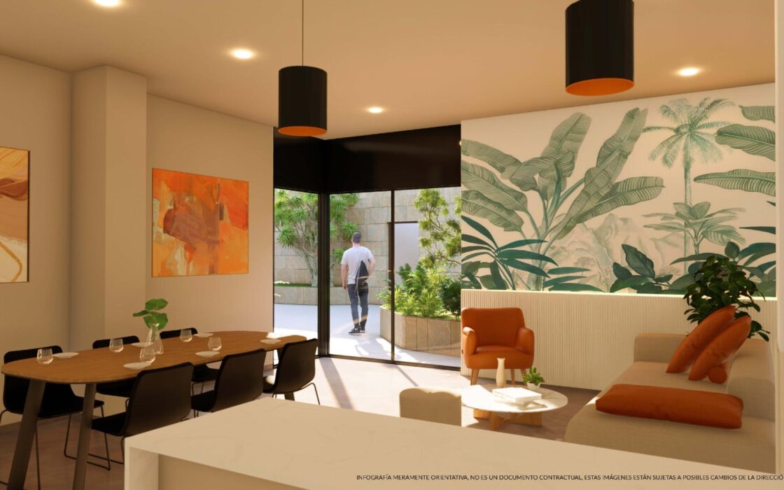 Нові апартаменти у Вільяхойосі, 150 м до пляжу, тераса