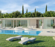 Виллы с террасой и видом на море в городе Ронда 252 кв.м