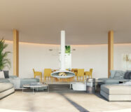 Виллы с террасой и видом на море в городе Ронда 252 кв.м