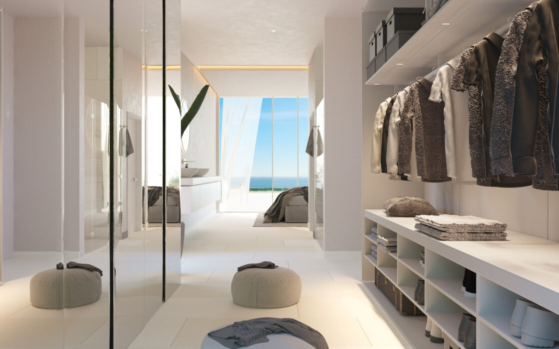 Виллы с террасой и видом на море в городе Ронда 252 кв.м