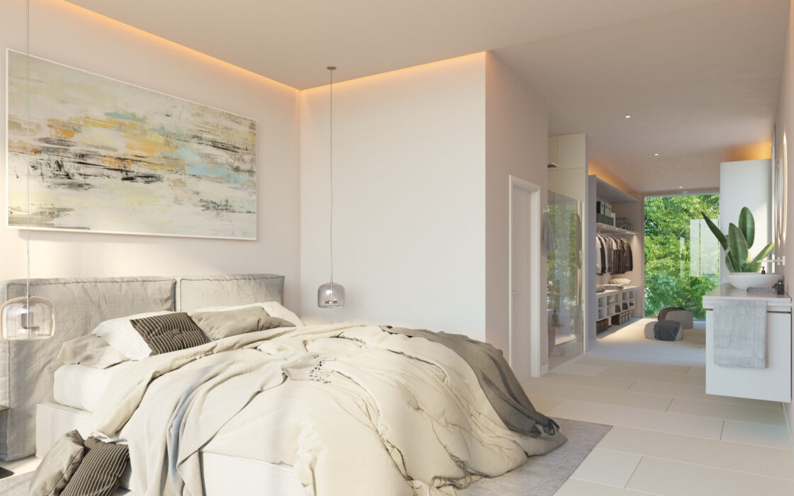 Виллы с террасой и видом на море в городе Ронда 252 кв.м