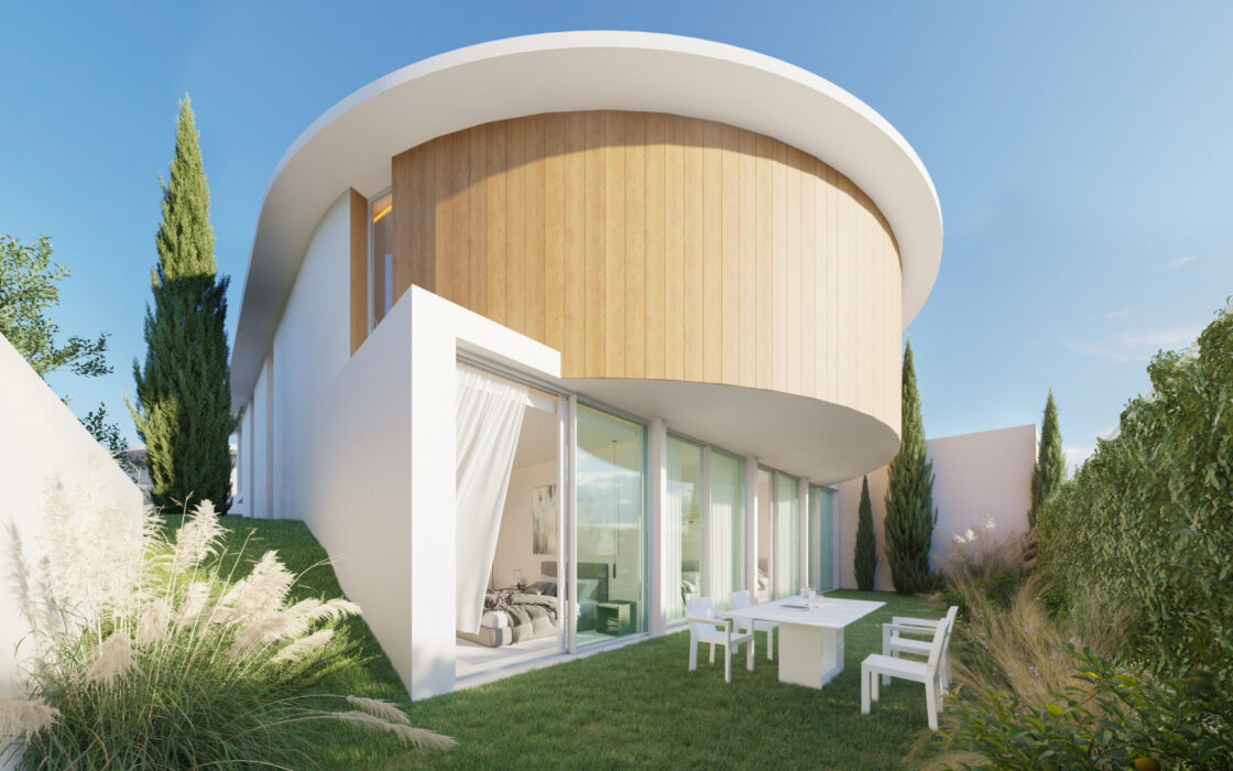 Виллы с террасой и видом на море в городе Ронда 252 кв.м