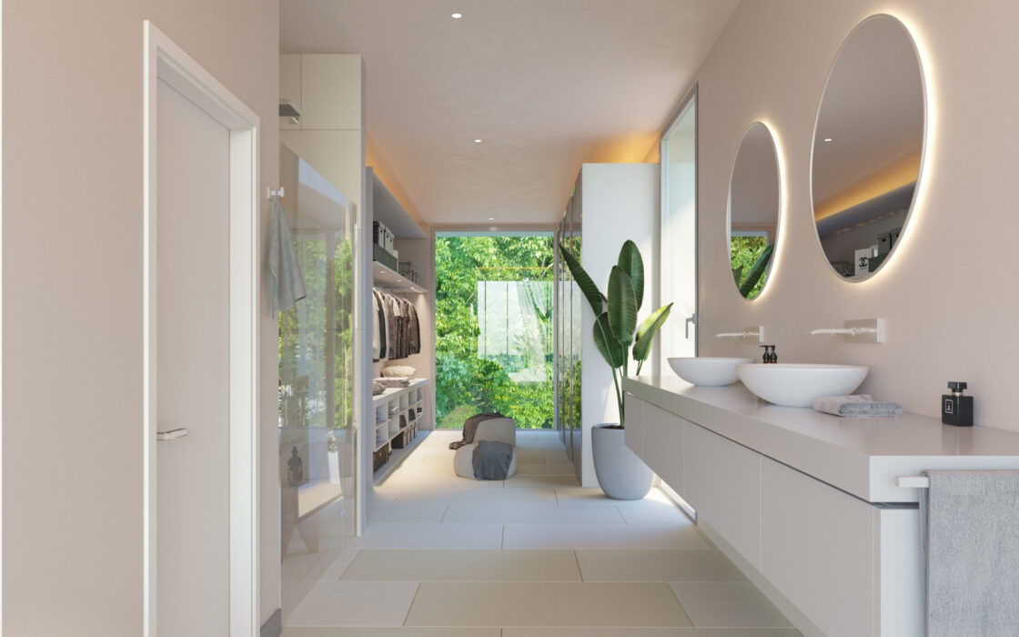 Виллы с террасой и видом на море в городе Ронда 252 кв.м