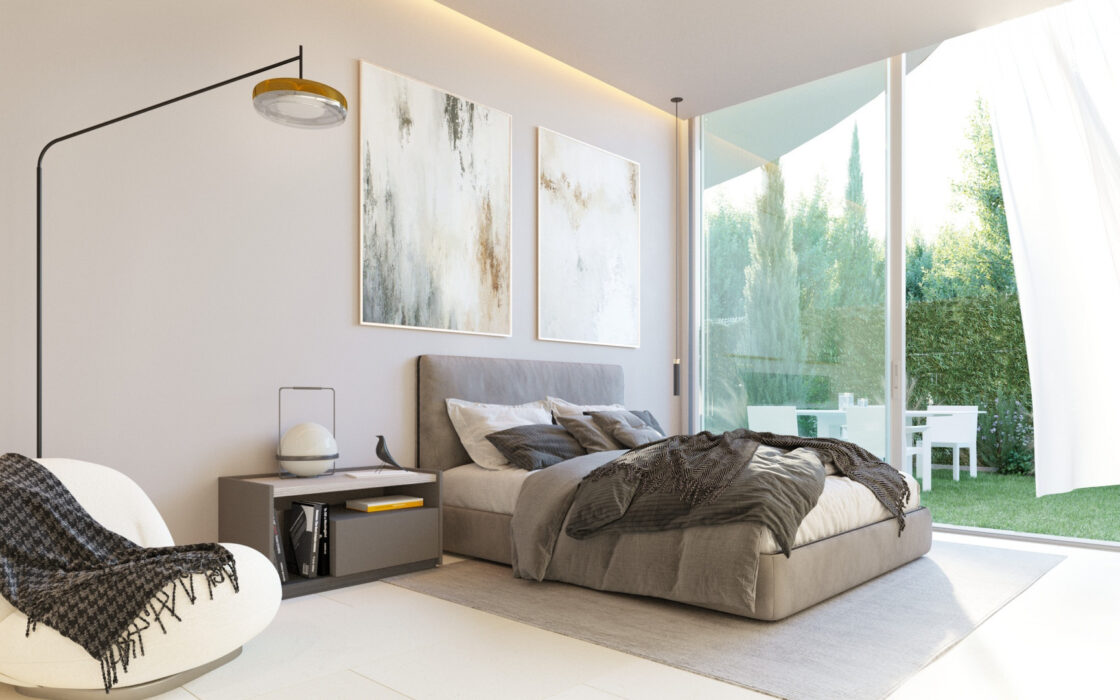 Виллы с террасой и видом на море в городе Ронда 252 кв.м