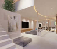 Виллы с террасой и видом на море в городе Ронда 252 кв.м