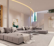 Виллы с террасой и видом на море в городе Ронда 252 кв.м