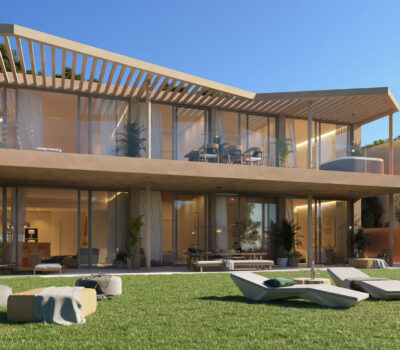 Вілли з терасою в Привілейованому районі, 4 кімнати