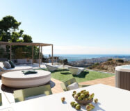 Вілли з терасою в Привілейованому районі, 4 кімнати