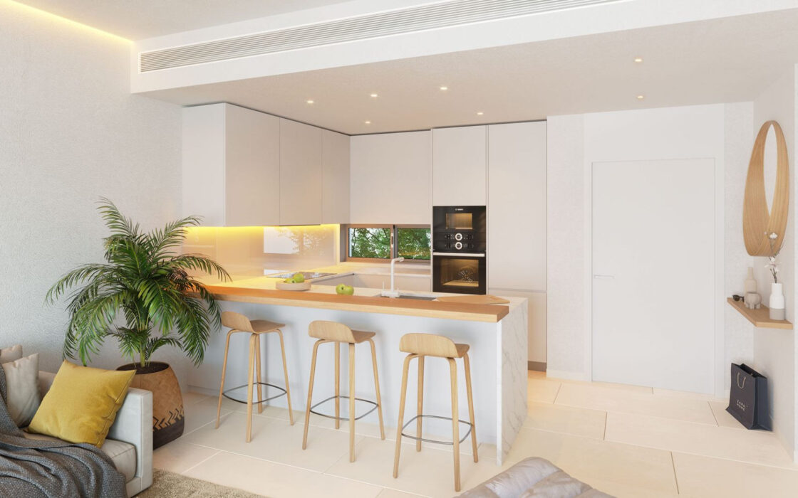 Вілли з терасою в Привілейованому районі, 4 кімнати