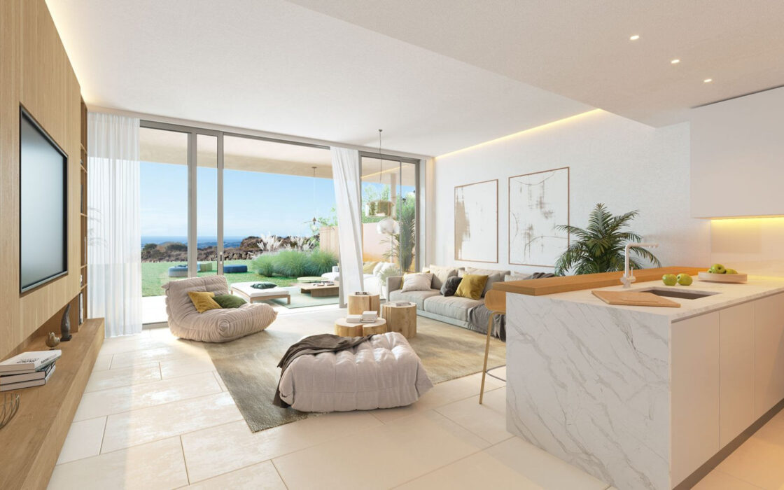 Вілли з терасою в Привілейованому районі, 4 кімнати