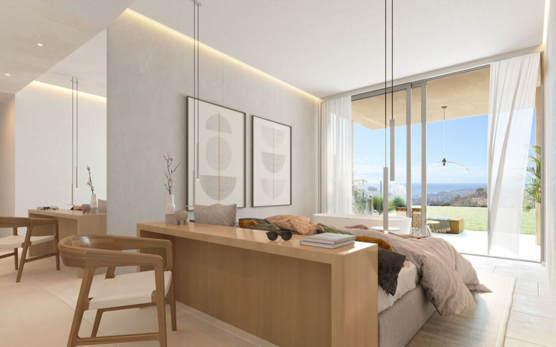 Вілли з терасою в Привілейованому районі, 4 кімнати