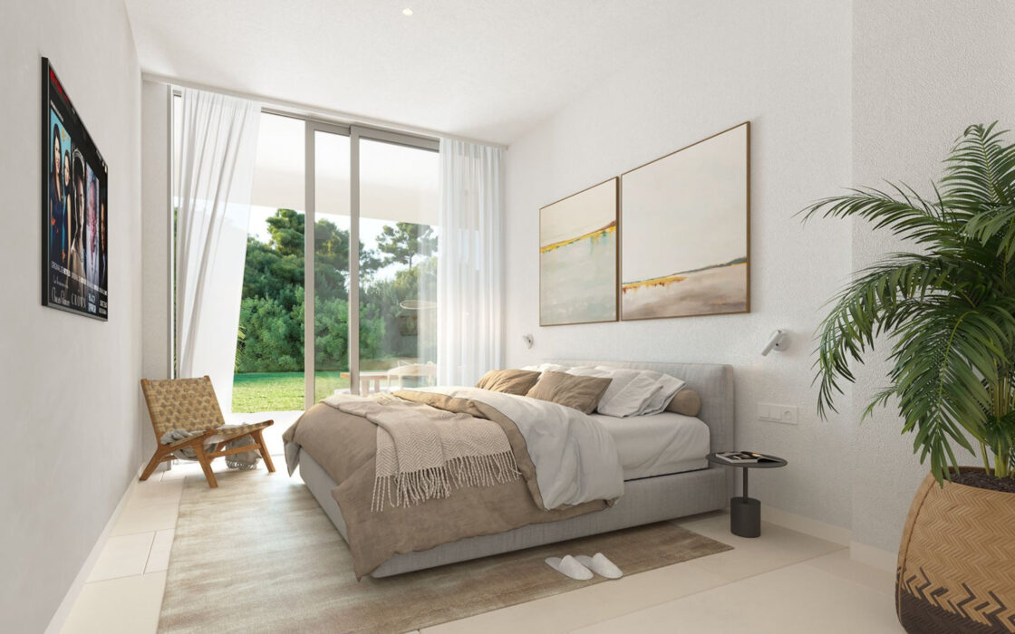 Вілли з терасою в Привілейованому районі, 4 кімнати