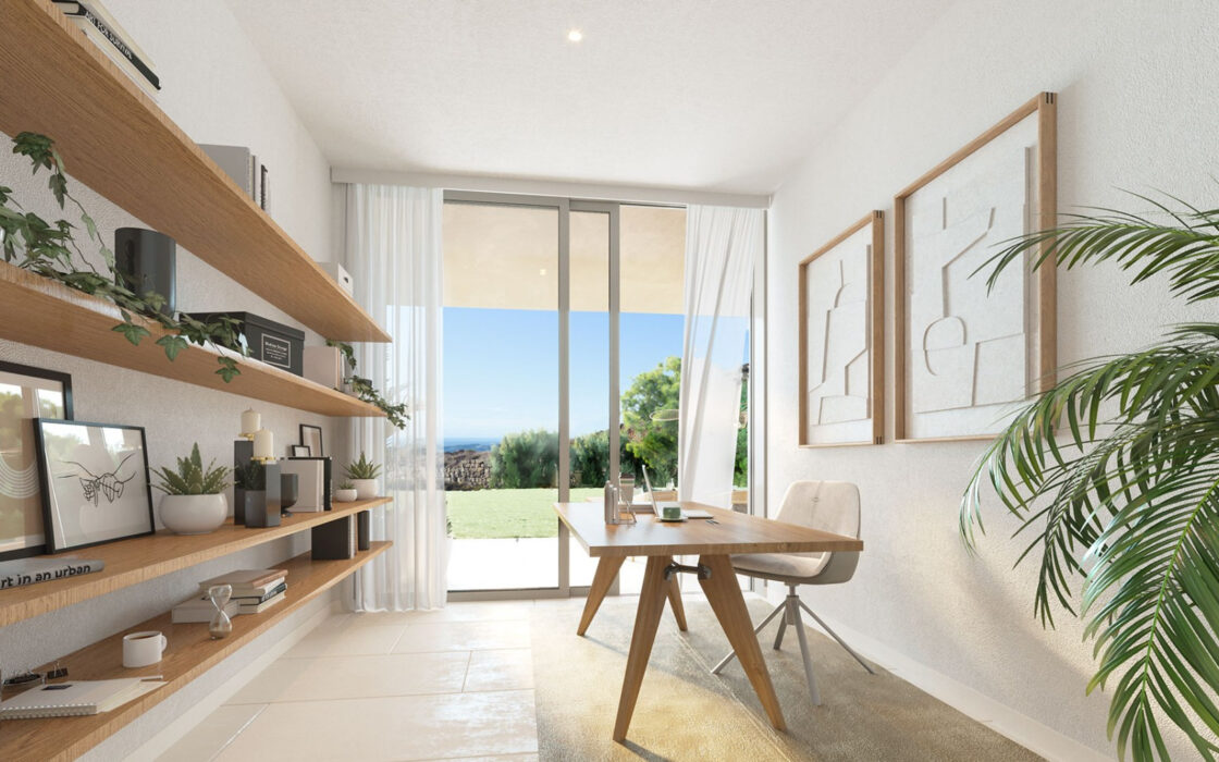 Вілли з терасою в Привілейованому районі, 4 кімнати