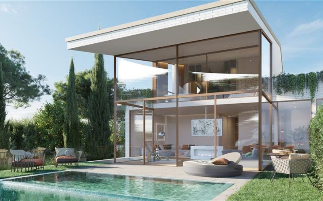 Нові вілли в Іспанії з терасою, 5 кімнат, 270 кв.м.