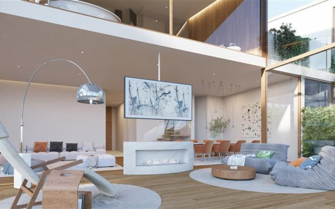 Нові вілли в Іспанії з терасою, 5 кімнат, 270 кв.м.