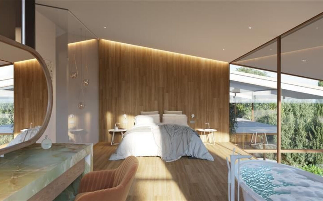 Нові вілли в Іспанії з терасою, 5 кімнат, 270 кв.м.