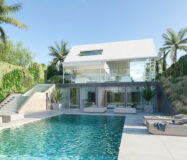 Нова вілла 285 кв.м з терасою в Малазі біля моря