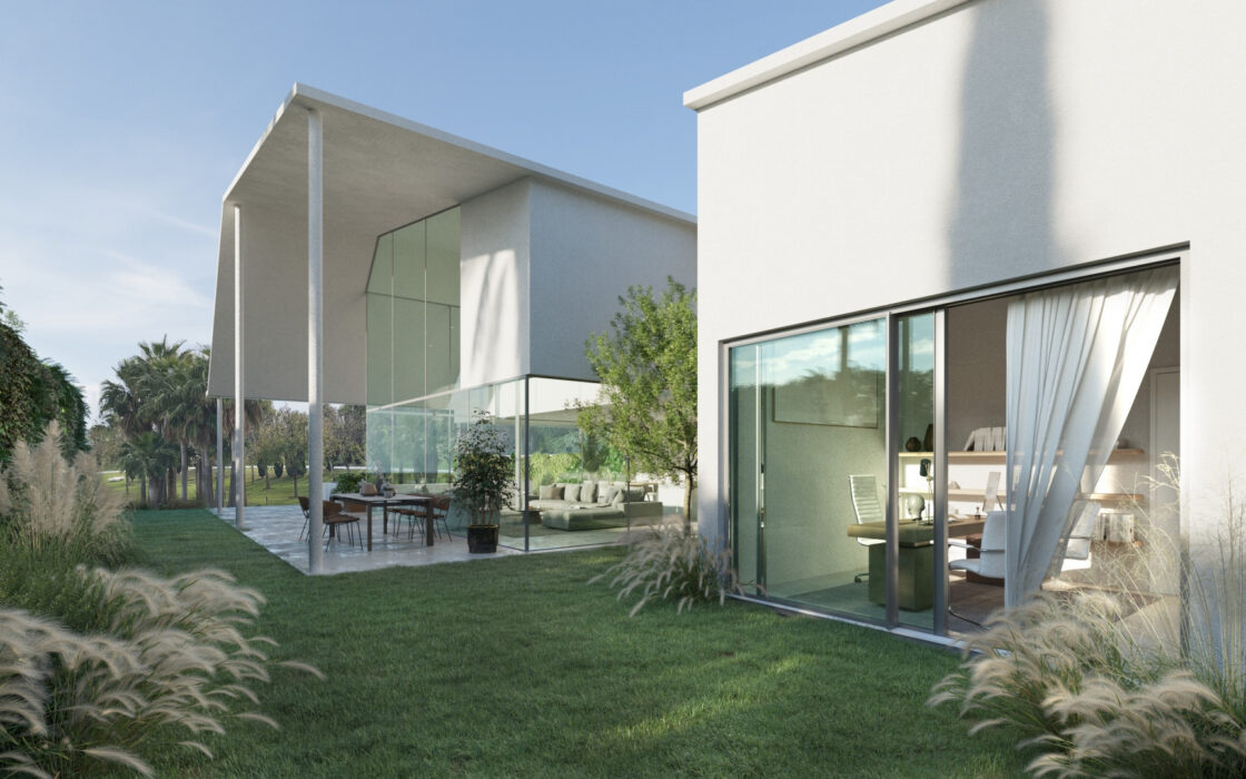 Нова вілла 285 кв.м з терасою в Малазі біля моря