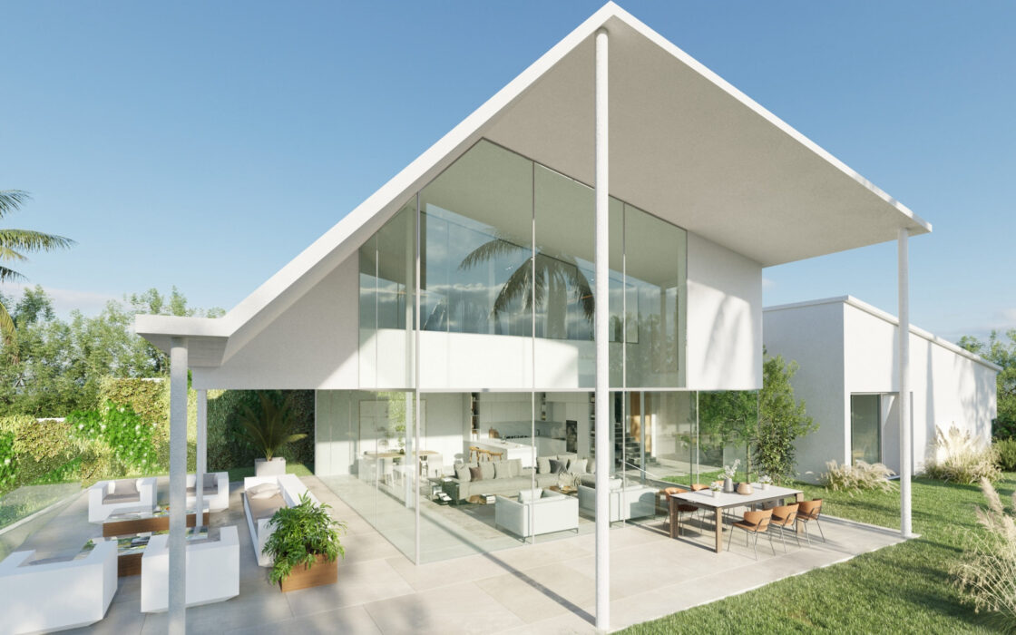 Нова вілла 285 кв.м з терасою в Малазі біля моря