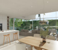 Нова вілла 285 кв.м з терасою в Малазі біля моря