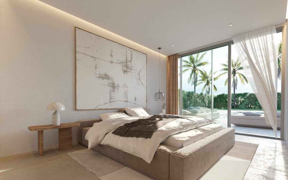 Нова вілла 285 кв.м з терасою в Малазі біля моря