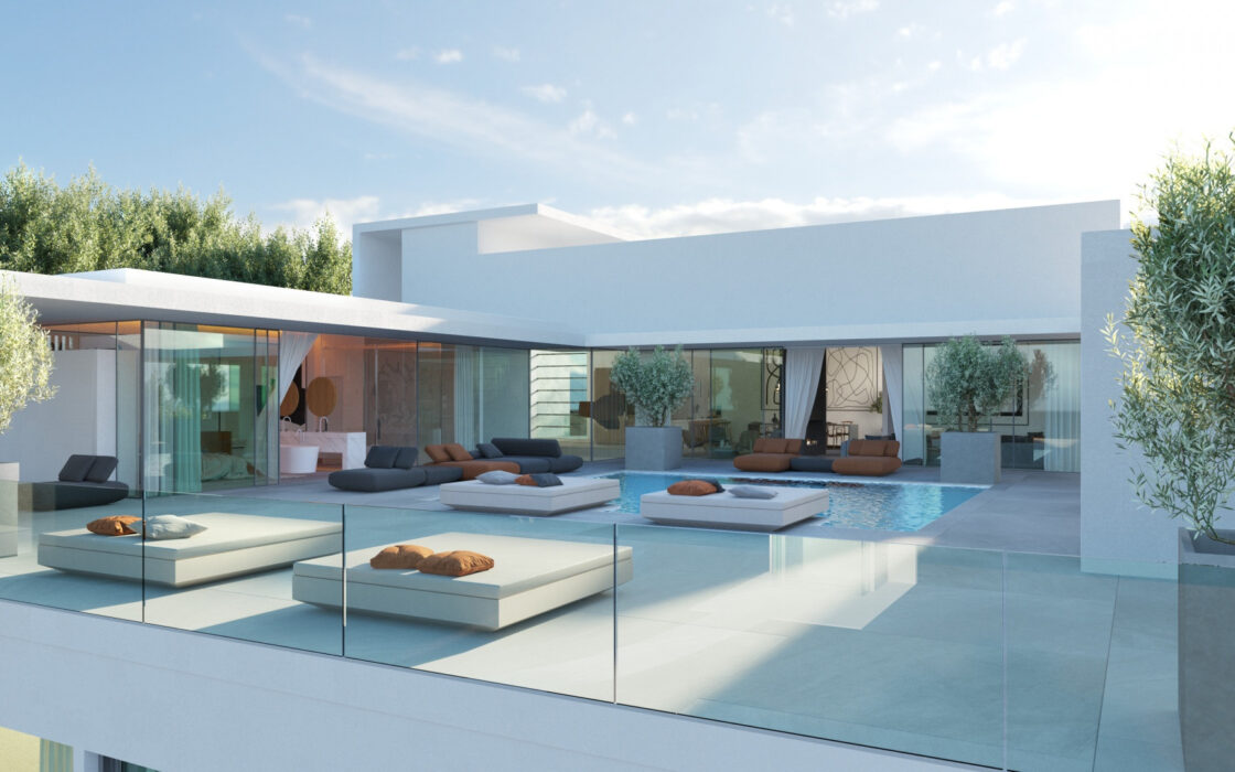 Унікальна вілла біля моря в Іспанії, 391 кв.м з терасою