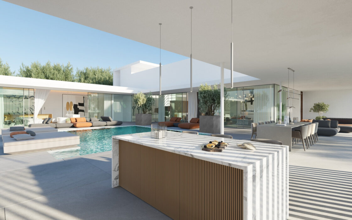 Унікальна вілла біля моря в Іспанії, 391 кв.м з терасою