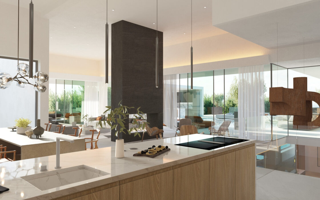 Унікальна вілла біля моря в Іспанії, 391 кв.м з терасою