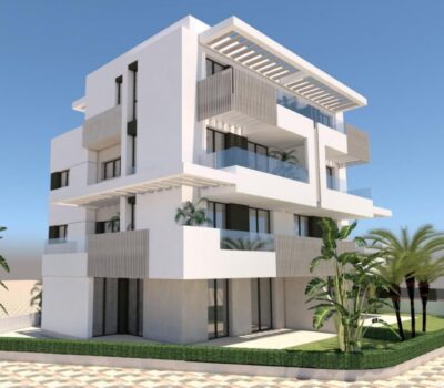 Нові квартири в Торре-Пачеко з видом на озеро та терасою