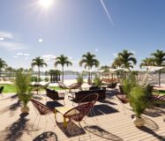 Новые квартиры в Торре-Пачеко с видом на озеро и террасой