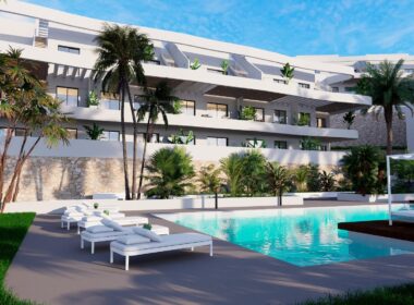 Новые дома с панорамным видом на море в Финестрате 88 кв.м