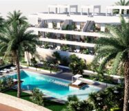 Новые дома с панорамным видом на море в Финестрате 88 кв.м