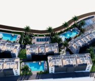 Новые дома с панорамным видом на море в Финестрате 88 кв.м