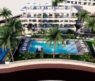 Новые дома с панорамным видом на море в Финестрате 88 кв.м