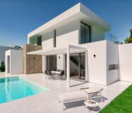 Новые виллы с частным бассейном в Сьерра-Кортина 170 кв.м