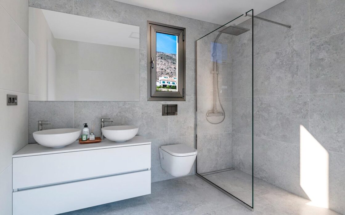 Новые виллы с частным бассейном в Сьерра-Кортина 170 кв.м