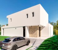 Новые виллы с частным бассейном в Сьерра-Кортина 170 кв.м