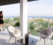 Апартаменты с видом на море в Торревьехе 2 спальни новострой