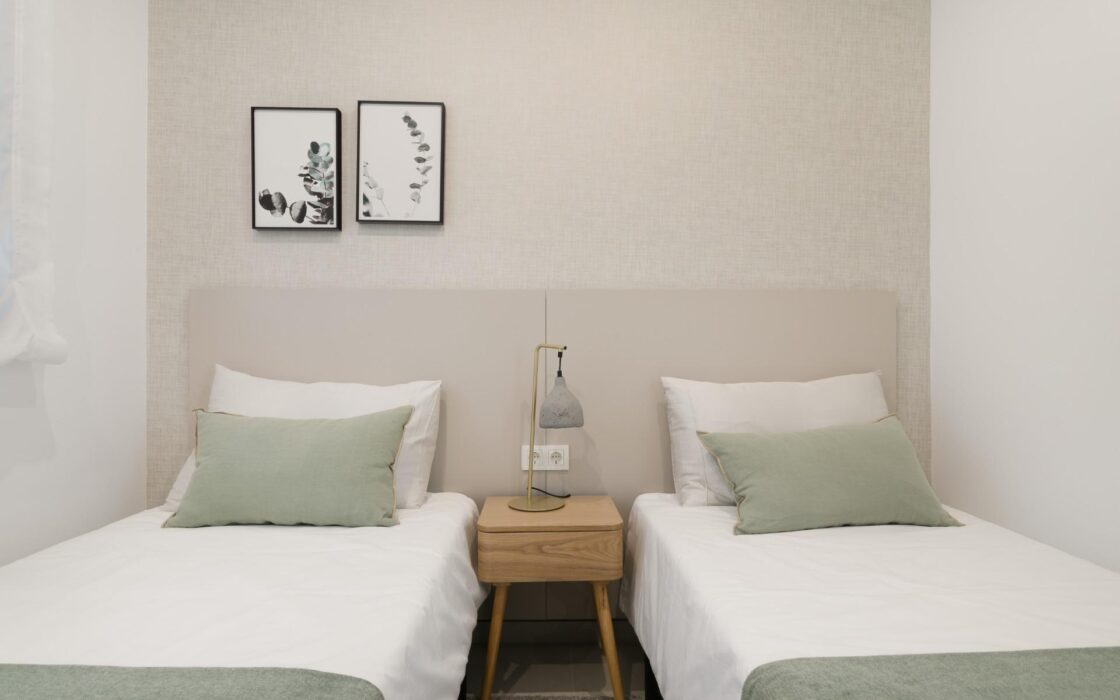 Апартаменты с видом на море в Торревьехе 2 спальни новострой