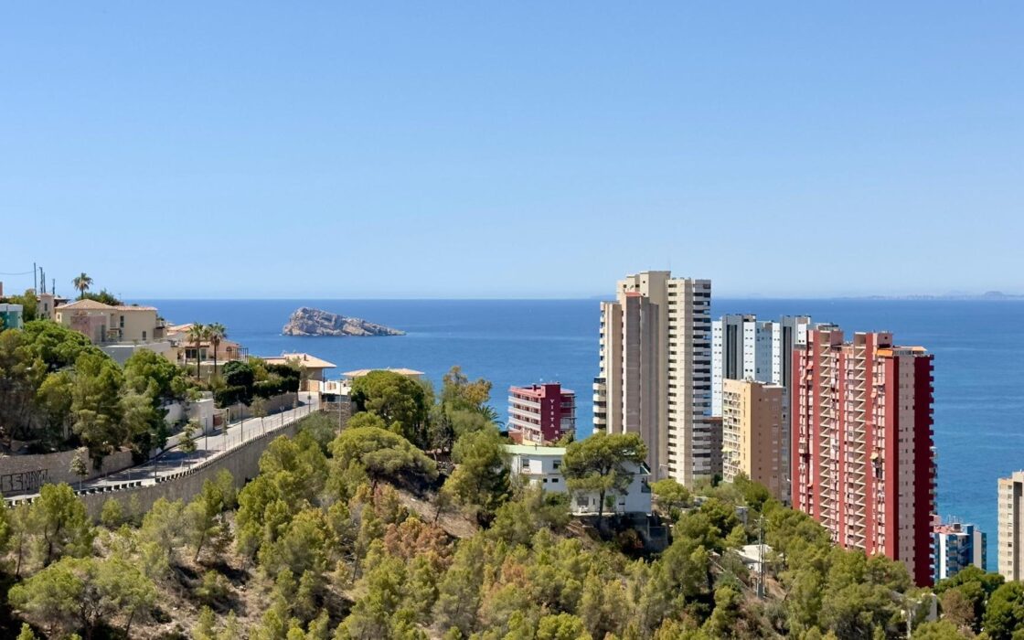 Квартира с террасой и видом на море в Бенидорме 129 кв.м